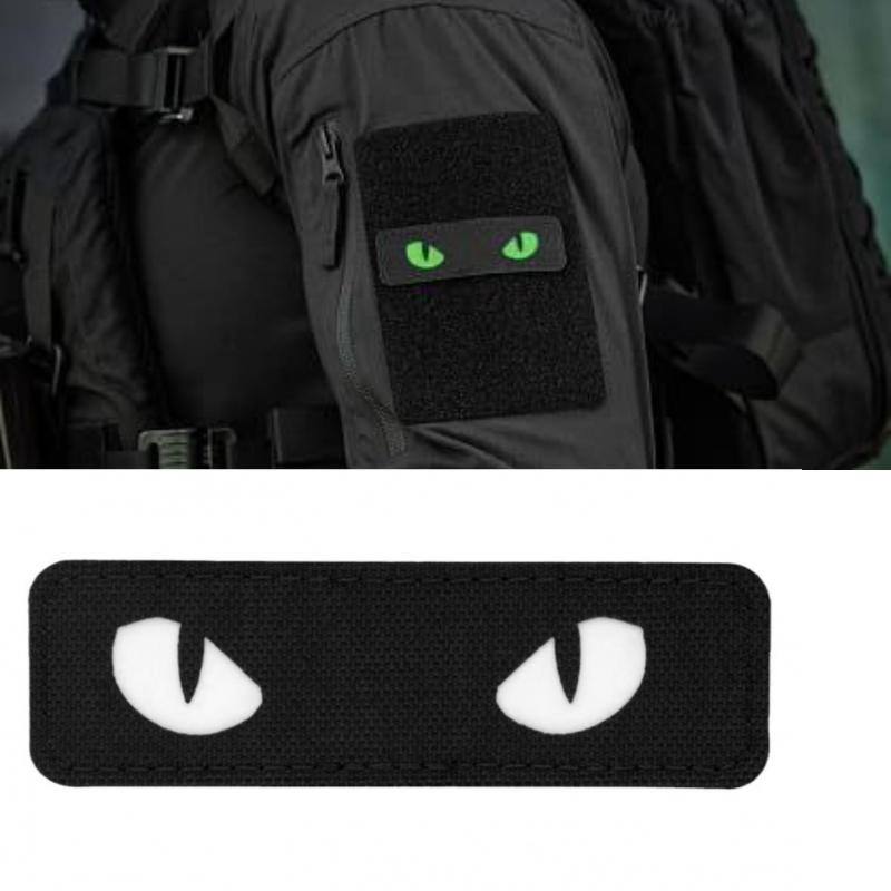 Rucksack Military Style - شارات مطرزة عسكرية تكتيكية بتصميم عيون