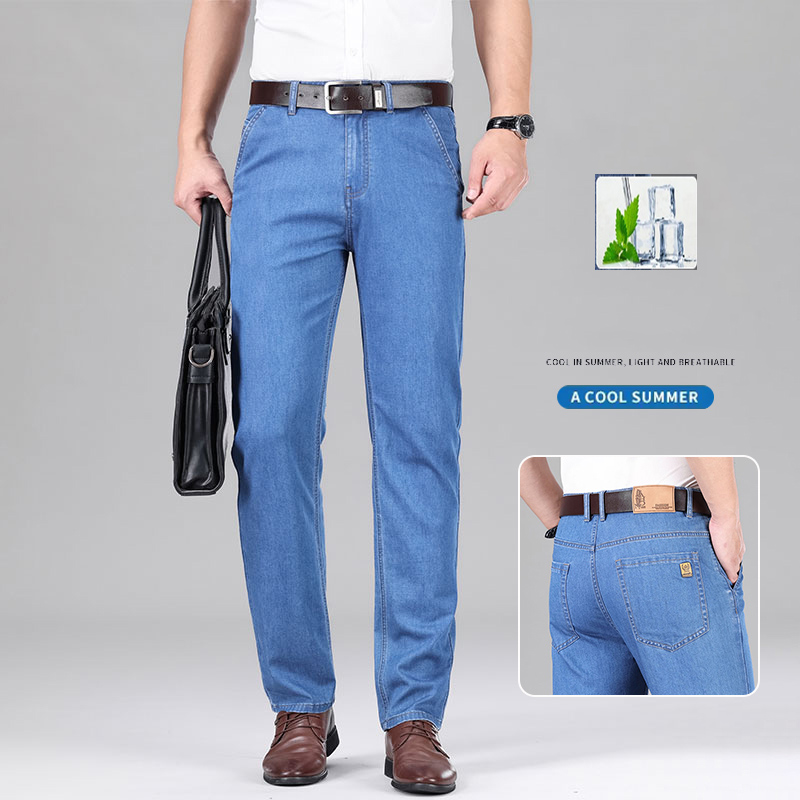 Levis Jeans 501 - جديد ليوسيل النسيج الجينز الرجال الصيف