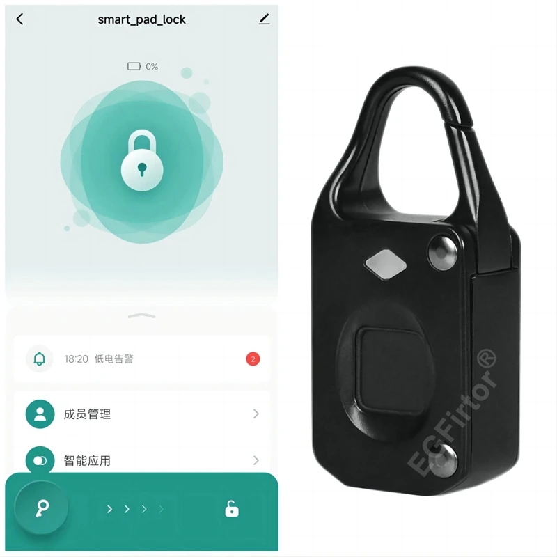 قفل ذكي صغير ببصمة الإصبع بلوت - مراجعة Travel Backpack Anti Theft وسعره
