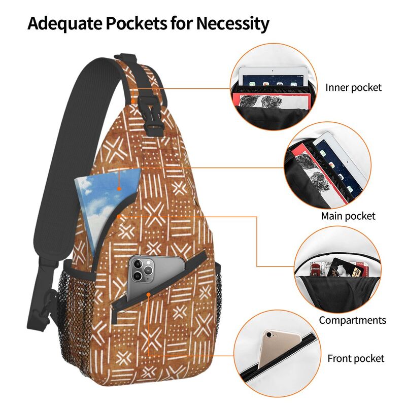 حقيبة كتف Cicoera بنمط أفريقي  - مراجعة Sling Backpack Shoulder وسعره