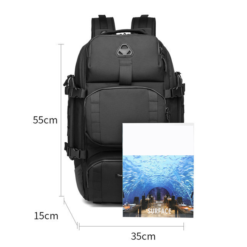 حقيبة ظهر تكتيكية جديدة للرجال - مراجعة Hiking Backpack Waterproof وسعره