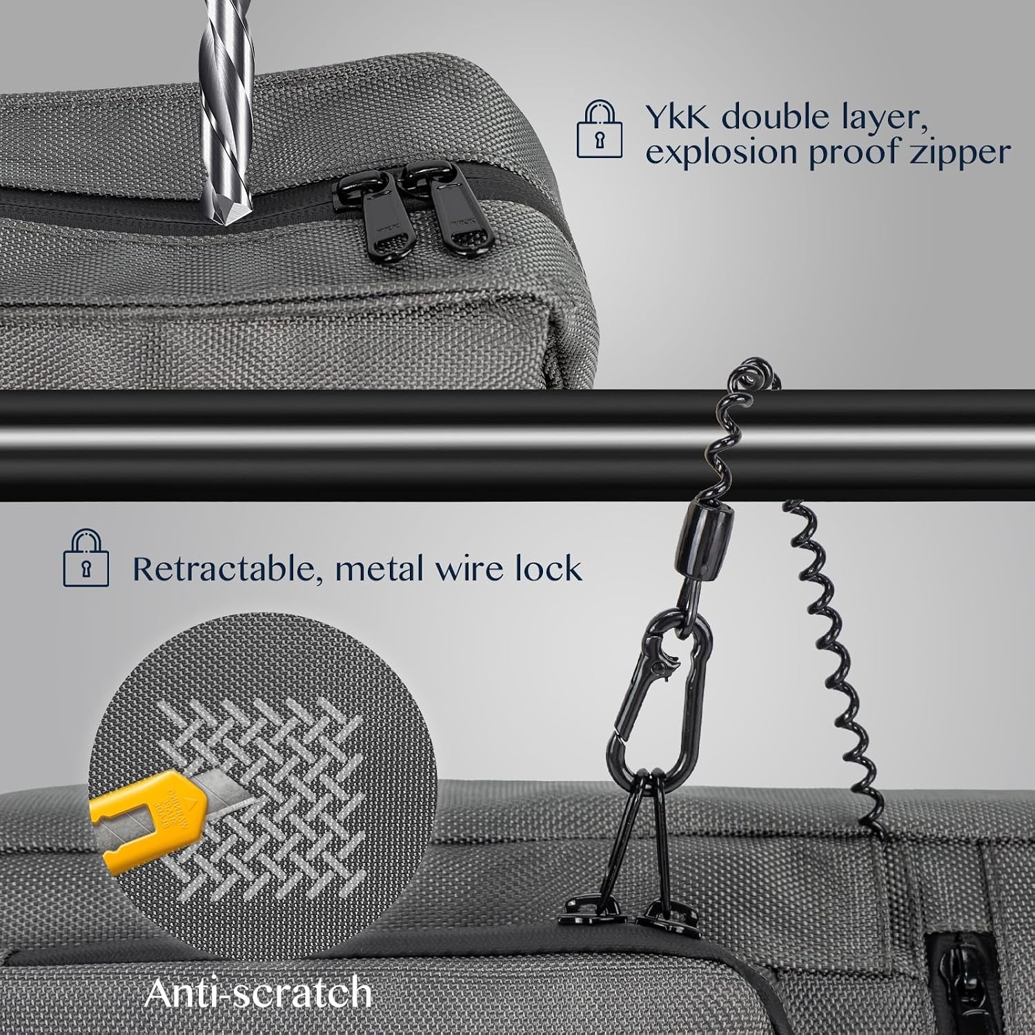 حقيبة ظهر مضادة للسرقة للرجال  - مراجعة Sling Backpack Shoulder وسعره