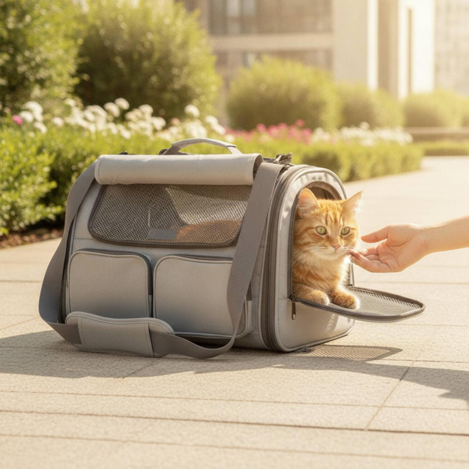 حقيبة حمل كلاب قابلة للطي وذات - مراجعة Foldable Backpack Small وسعره